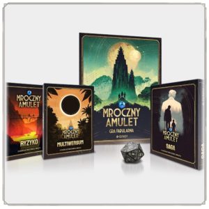 Zestaw Mroczny Amulet z 3 dodatkami i unikatową kostką